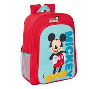 MICKEY MOUSE - Children's School Backpack, Children's Backpack, Adaptable to Trolley, Ideal for School-Aged Children, Comfortable and Versatile, Quality and Resistance, 33 x 14 x 42 cm