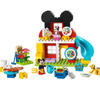 LEGO DUPLO Disney Mickey Mouse Clubhouse with Minnie & Pluto - Educational Fine Motor Skills Toy for Toddlers - incl. 3 Figures & Toodles - Gift for 2+ Year Old Boys & Girls - 10465