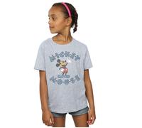 (12-13 Years, Sports Grey) Disney Girls Mickey Mouse Dash Cotton T-Shirt
