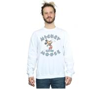 Mickey Mouse Dash Sweatshirt Disney White 5XL