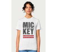 Mickey Mouse Women's Disney Nineteen Twenty Eight Relaxed Fit T-Shirt in White | Size: 2XL Mickey Mouse White 2XL