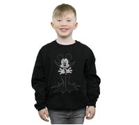 Mickey Mouse Dracula Sweatshirt Disney Black 12-13 Years