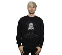 Mickey Mouse Dracula Sweatshirt Disney Black L