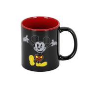 Mickey Mouse Face-Mug, Black, 13 x 9.5 cm