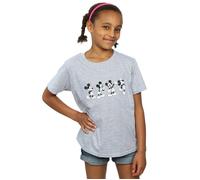 Mickey Mouse Four Emotions Cotton T-Shirt Disney Grey 12-13 Years