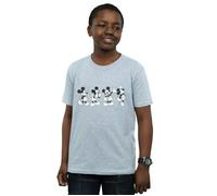 Mickey Mouse Four Emotions T-Shirt Disney Grey 5-6 Years