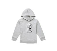 Mickey Mouse Geometric Shapes Youth Kids Pull-Over Hoodie, Athletic Heather Disney Grey 9-11 Years