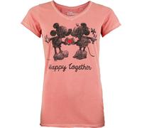 Mickey Mouse Happy Together T-Shirt coral M