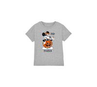 Mickey Mouse Hello Pumpkin Kids T-Shirt Light Grey | Size: 7-8 Years Mickey Mouse Light Grey 7-8 Years