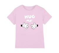 Mickey Mouse Hug Me Valentine's Day Girls T Shirt, Pink, 9-10 Years