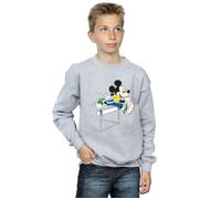 Mickey Mouse Hurdles Sweatshirt Disney Grey 5-6 Years