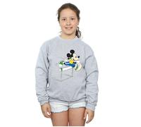Mickey Mouse Hurdles Sweatshirt Disney Grey 9 Years