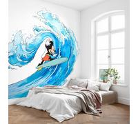 Mickey Mouse Kids bedroom wallpaper Disney 9.84 x 9.18 ft Photo Wall Mural blue