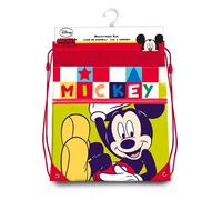 Mickey Mouse Laces Gym Bag 42 cm Gym Fitness and Exercise Children, Youth Unisex, Multicoloured (Multicoloured) 42 cm