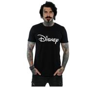 Mickey Mouse Logo Head T-Shirt Disney Black 5XL