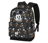 Mickey Mouse Looks-Plus HS Backpack, Black, 30 x 44 cm, Capacity 23 L