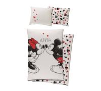 Mickey Mouse Love Single Duvet Cover Set Multi