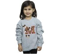 Mickey Mouse M Faces Sweatshirt Disney Grey 9 Years