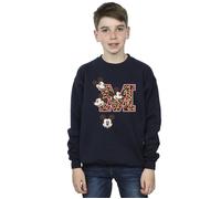 Mickey Mouse M Faces Sweatshirt Disney Navy 3-4 Years