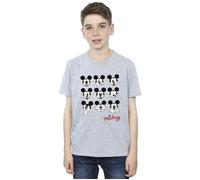 Mickey Mouse Many Faces T-Shirt Disney Grey 3-4 Years