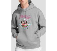 Mickey Mouse Men's Alpine Vibes Hoodie Light Grey | Size: 2XL Mickey Mouse Light Grey 2XL