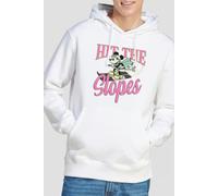 Mickey Mouse Men's Hit the Slopes Hoodie White | Size: Large Mickey Mouse White L