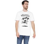 Mickey Mouse Men's Mickey & Friends Mickey Surprised T-Shirt White | Size: 2XL Mickey Mouse White 2XL