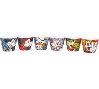 Mickey Mouse Mickey and Friends - Set of six espresso cups Cup multicolour Onesize