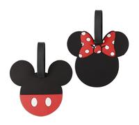 Mickey Mouse Mickey & Minnie Luggage Tags 2 Pack Mickey Mouse Mickey & Minnie Luggage Tags 2 Pack