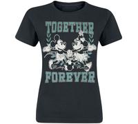 Mickey Mouse Mickey & Minnie - Together Forever T-Shirt black XL
