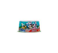 MICKEY MOUSE: MICKEY'S CAR WASH Figurine Set; Minnie mouse, Goofy,