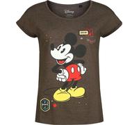 Mickey Mouse Military T-Shirt khaki M