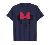 Mickey Mouse Minnie Distress Head T-Shirt