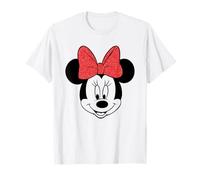 Mickey Mouse Minnie Head T-Shirt