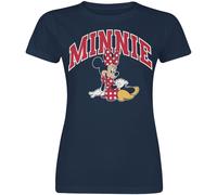 Mickey Mouse Minnie Mouse sitting T-Shirt navy XXL