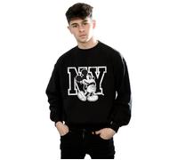 Mickey Mouse NY Kicking Sweatshirt Disney Black XL