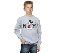 Mickey Mouse NY Sweatshirt Disney Grey 5-6 Years