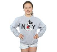 Mickey Mouse NY Sweatshirt Disney Grey 7-8 Years