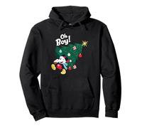 Mickey Mouse Oh Boy Christmas Pullover Hoodie