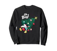Mickey Mouse Oh Boy Christmas Sweatshirt