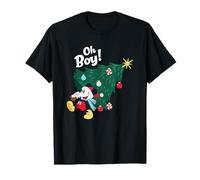 Mickey Mouse Oh Boy Christmas T-Shirt