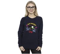 Mickey Mouse Oh Gosh Pop Art Sweatshirt Disney Navy XXL