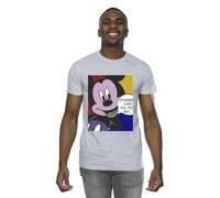 Mickey Mouse Oh Minnie Pop Art T-Shirt Disney Grey L