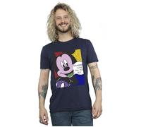 Mickey Mouse Oh Minnie Pop Art T-Shirt Disney Navy M