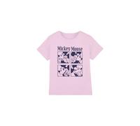 Mickey Mouse Pixelated Kids T-Shirt Pink | Size: 7-8 Years Mickey Mouse Pink 7-8 Years