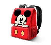 Mickey Mouse Red-EXP Expandable Backpack, Red, 30 x 45 cm, Capacity 28 L