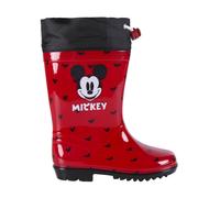 Mickey Mouse Red PVC Rain Boots - T027 | Child Cerdà