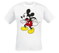 Mickey Mouse - Shocking Face Men T-Shirt - White - XL