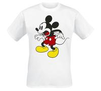 Mickey Mouse - Shocking Face Men T-Shirt - White - XL (US IMPORT)