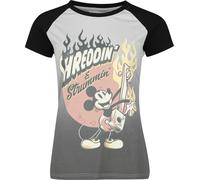 Mickey Mouse Shreddin' & Strummin' T-Shirt black grey S